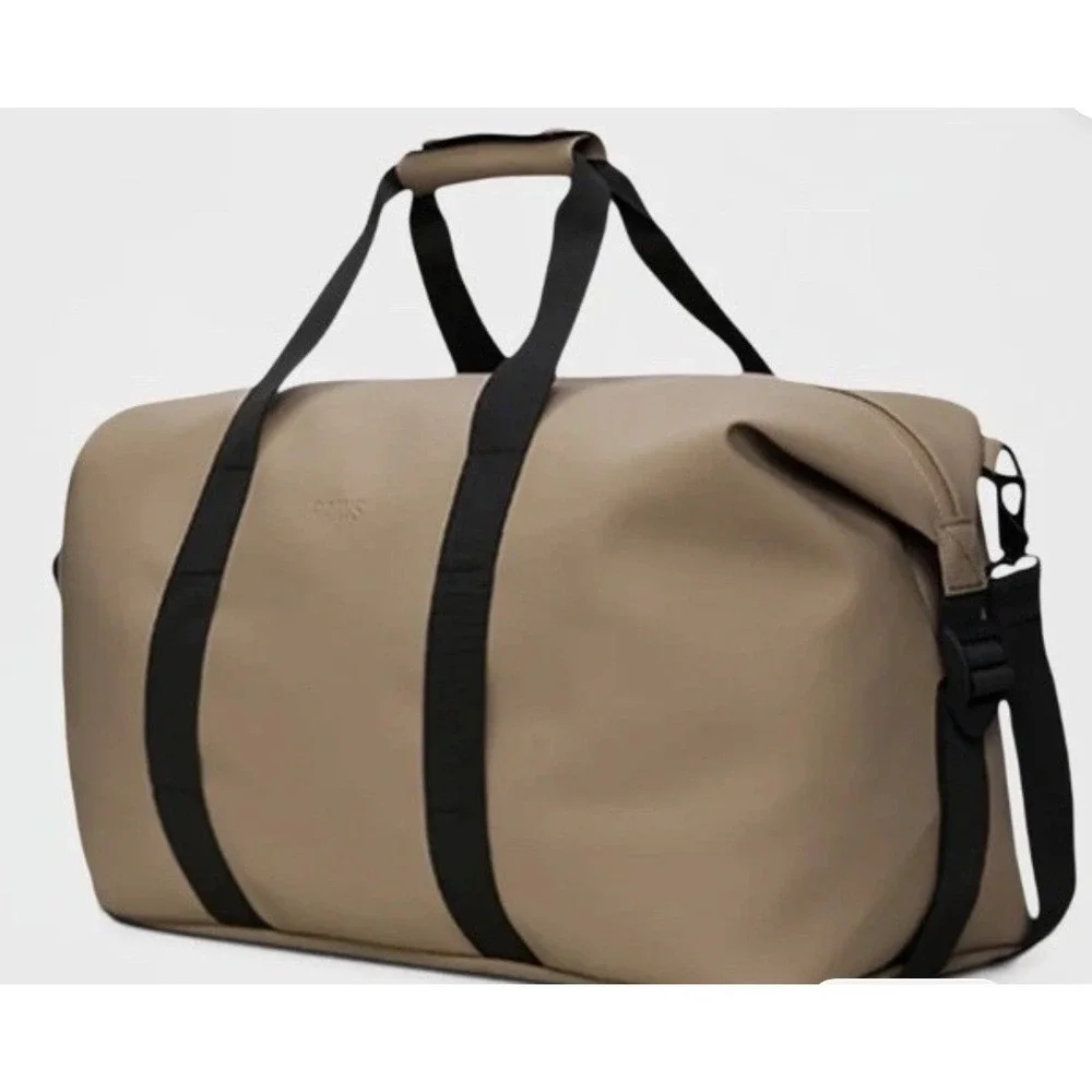 Rains Hilo Weekend Bag W3 Sand Waterproof Travel Duffel Bag 14200 NEW